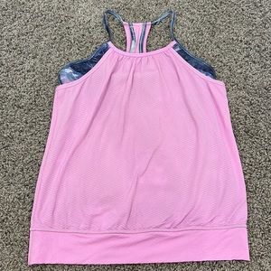 Ivivva Athletica Girls Tank Top with Built in Bra